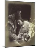 The Parting of Sir Lancelot and Queen Guenièvre-Julia Margaret Cameron-Mounted Giclee Print