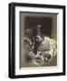 The Parting of Sir Lancelot and Queen Guenièvre-Julia Margaret Cameron-Framed Premium Giclee Print