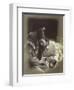 The Parting of Sir Lancelot and Queen Guenièvre-Julia Margaret Cameron-Framed Premium Giclee Print