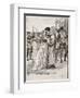 The Parting of Sir Thomas More and His Daughter-English School-Framed Giclee Print