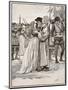The Parting of Sir Thomas More and His Daughter-English School-Mounted Giclee Print