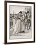 The Parting of Sir Thomas More and His Daughter-English School-Framed Giclee Print