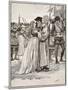 The Parting of Sir Thomas More and His Daughter-English School-Mounted Giclee Print