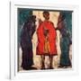 The Parting of the Ways; Am Scheideweg, 1917 (Tempera on Canvas)-Christian Rohlfs-Framed Giclee Print