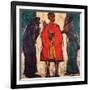 The Parting of the Ways; Am Scheideweg, 1917 (Tempera on Canvas)-Christian Rohlfs-Framed Giclee Print