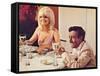 The Party, Carol Wayne, Peter Sellers, 1968-null-Framed Stretched Canvas