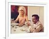 The Party, Carol Wayne, Peter Sellers, 1968-null-Framed Photo