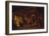 The Party in the Barn, 1870-David Col-Framed Giclee Print