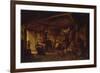 The Party in the Barn, 1870-David Col-Framed Giclee Print