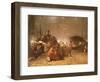 The Party in the Maple Sugar Camp, circa 1861-66-Eastman Johnson-Framed Giclee Print