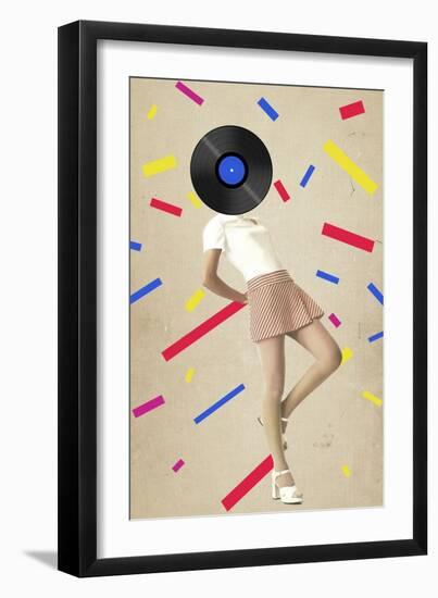 The Party Never Ends-Elo Marc-Framed Giclee Print