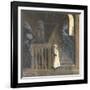 The Party on the Stairs-Adelaide Claxton-Framed Giclee Print