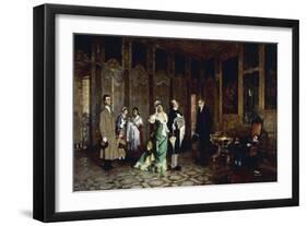 The Parvenus, 1872-1877-Luigi Rossi-Framed Giclee Print