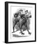 The Pas De Deux!, 1878-Swain-Framed Giclee Print