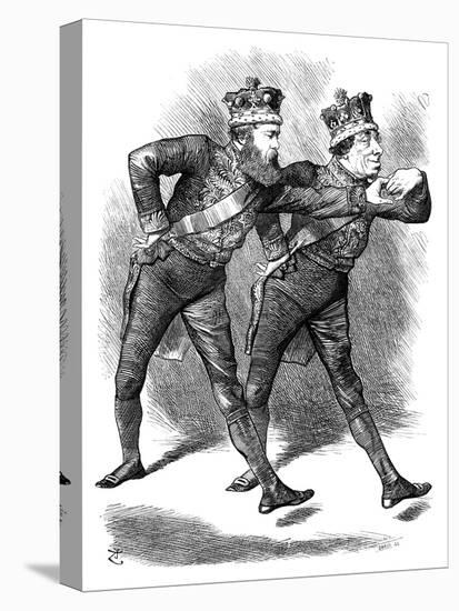 The Pas De Deux!, 1878-Swain-Stretched Canvas
