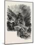 The Pas De Roland Near Cambo, the Pyrenees, France, 19th Century-null-Mounted Giclee Print