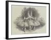 The Pas De Trois Des Graces, at Her Majesty's Theatre-null-Framed Giclee Print