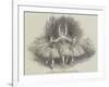 The Pas De Trois Des Graces, at Her Majesty's Theatre-null-Framed Giclee Print