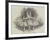 The Pas De Trois Des Graces, at Her Majesty's Theatre-null-Framed Giclee Print