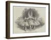 The Pas De Trois Des Graces, at Her Majesty's Theatre-null-Framed Giclee Print