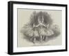 The Pas De Trois Des Graces, at Her Majesty's Theatre-null-Framed Giclee Print