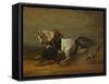 The Pasha's Pride-Alfred De Dreux-Framed Stretched Canvas