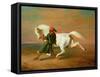 The Pasha's Pride-Alfred De Dreux-Framed Stretched Canvas