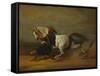 The Pasha's Pride-Alfred De Dreux-Framed Stretched Canvas