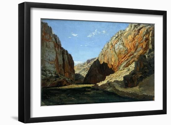 The Pass (Jaraba de Aragón), ca. 1872-Carlos de Haes-Framed Giclee Print