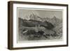The Pass of Kamri, Himalaya Mountains, India, Between Kashmir and the Indus-null-Framed Giclee Print