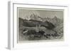 The Pass of Kamri, Himalaya Mountains, India, Between Kashmir and the Indus-null-Framed Giclee Print