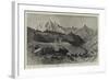 The Pass of Kamri, Himalaya Mountains, India, Between Kashmir and the Indus-null-Framed Giclee Print