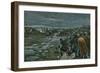 The Passage of the Beresina-Felicien Baron De Myrbach-rheinfeld-Framed Giclee Print