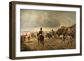 The Passage of the Bidossoa, 1886-Richard Beavis-Framed Giclee Print