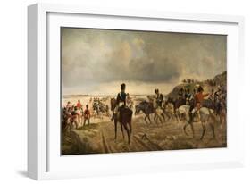 The Passage of the Bidossoa, 1886-Richard Beavis-Framed Giclee Print