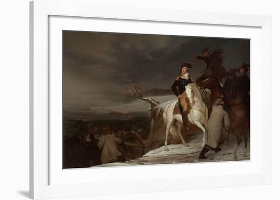 The Passage of the Delaware, c.1819-Thomas Sully-Framed Art Print
