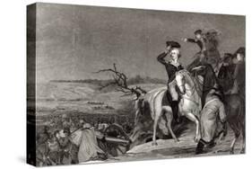 The Passage of the Delaware in 1776, Engraved by J.N. Gimbrede For 'The New York Mirror-Thomas Sully-Stretched Canvas