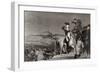 The Passage of the Delaware in 1776, Engraved by J.N. Gimbrede For 'The New York Mirror-Thomas Sully-Framed Giclee Print