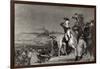 The Passage of the Delaware in 1776, Engraved by J.N. Gimbrede For 'The New York Mirror-Thomas Sully-Framed Giclee Print