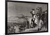 The Passage of the Delaware in 1776, Engraved by J.N. Gimbrede For 'The New York Mirror-Thomas Sully-Framed Giclee Print