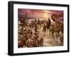 The Passage of the Red Sea - Bible-William Brassey Hole-Framed Giclee Print
