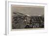 The Passage of the Servian Frontier by Prince Alexander and the Bulgarian Army, 24 November 1885-null-Framed Giclee Print