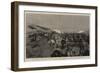 The Passage of the Servian Frontier by Prince Alexander and the Bulgarian Army, 24 November 1885-null-Framed Giclee Print