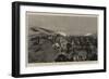 The Passage of the Servian Frontier by Prince Alexander and the Bulgarian Army, 24 November 1885-null-Framed Giclee Print