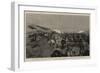 The Passage of the Servian Frontier by Prince Alexander and the Bulgarian Army, 24 November 1885-null-Framed Giclee Print