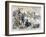 The Passengers and Equipment of Admiral Gueydon Shipwrecked on the African Coast, 1903-null-Framed Giclee Print