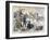 The Passengers and Equipment of Admiral Gueydon Shipwrecked on the African Coast, 1903-null-Framed Giclee Print