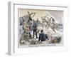 The Passengers and Equipment of Admiral Gueydon Shipwrecked on the African Coast, 1903-null-Framed Giclee Print