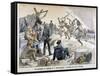 The Passengers and Equipment of Admiral Gueydon Shipwrecked on the African Coast, 1903-null-Framed Stretched Canvas