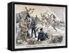 The Passengers and Equipment of Admiral Gueydon Shipwrecked on the African Coast, 1903-null-Framed Stretched Canvas